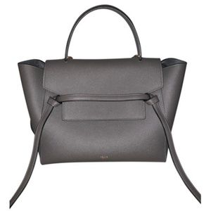 NWT - Céline Mini Belt Bag - Grey Calfskin Leather
